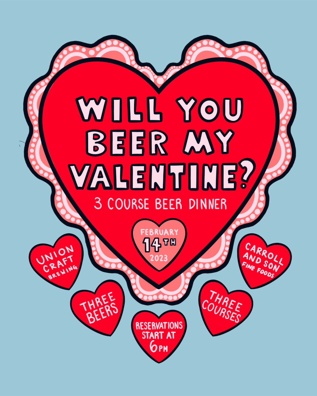 union-craft-brewing-will-you-beer-my-valentine-beer-dinner-union-craft-brewing